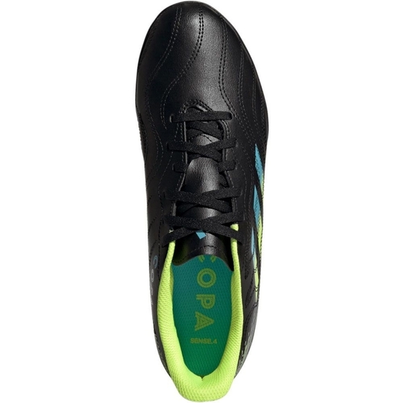 ADIDAS COPA SENSE. 4 TF BLACK NEON SOCCER CLEATS ATHLETIC SHOES SIZE 8-9 NWT